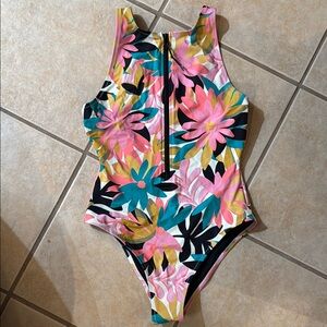 One piece, billabong, swimsuit, size medium